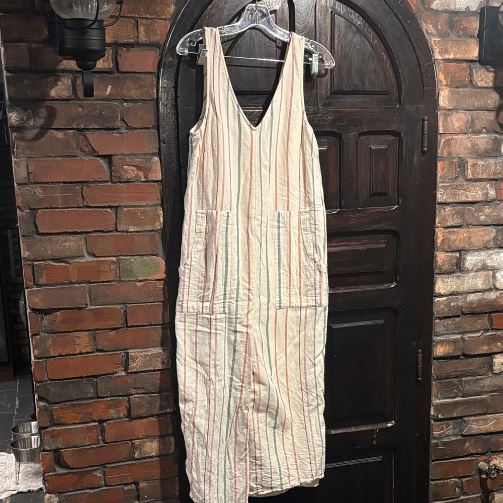 American Eagle Outfitters Multicolor Striped Dress jumper onesie hottie hot look
